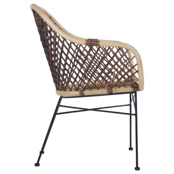 Manado Natural Rattan Armchair 7