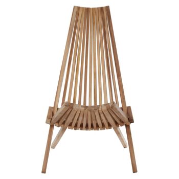 Manado Wooden Lounge Chair 1