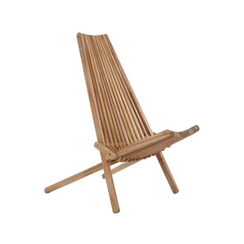 Manado Wooden Lounge Chair 2