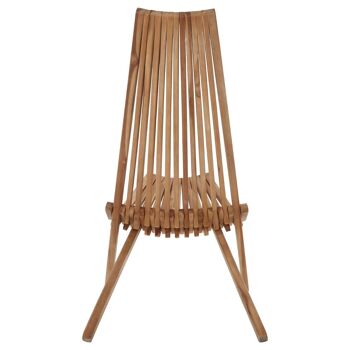 Manado Wooden Lounge Chair 4