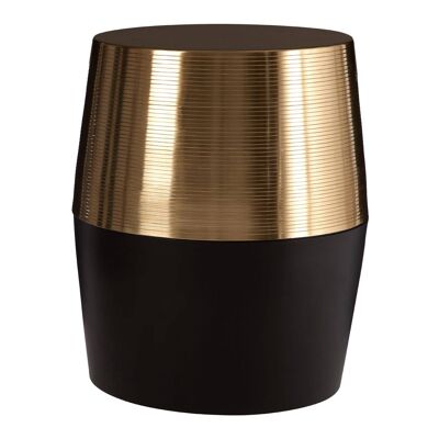 Margot Black and Copper Side Table