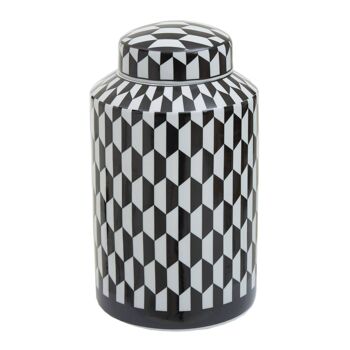 Marlo Small Ceramic Jar 1