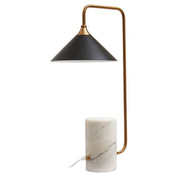 Marmo Black Shade Table Lamp 6