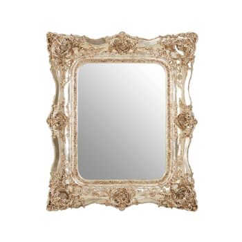 Marseille Champagne Bevelled Edge Wall Mirror 1