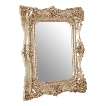 Marseille Champagne Bevelled Edge Wall Mirror 2