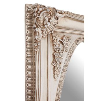 Marseille Champagne Oval Border Wall Mirror 3