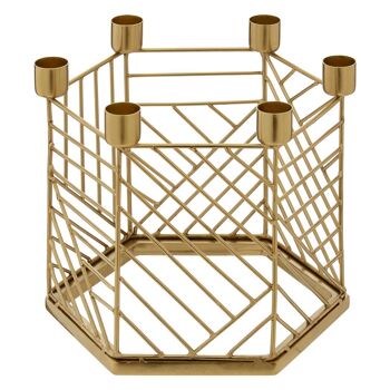 Martina Hexagonal Candle Holder 2