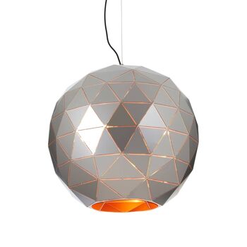 Mateo Large Silver Finish Pendant Light 3