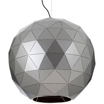 Mateo Large Silver Finish Pendant Light 6