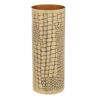 Meko Large Croc Pattern Vase