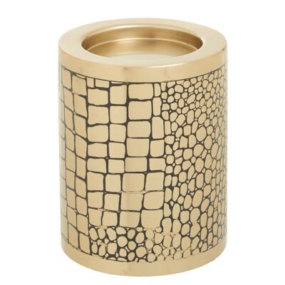 Meko Small Crocodile Pattern Candle Holder