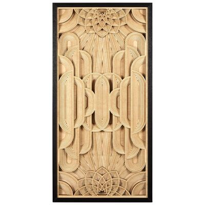 Modello Deco Wood Carving Wall Art