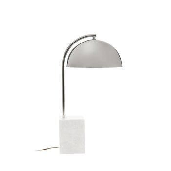 Murdoch Table Lamp with Chrome Shade 1