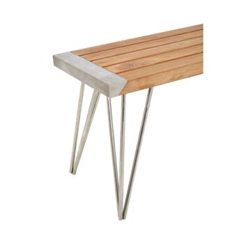 Nandri Teak Wood Bench 4