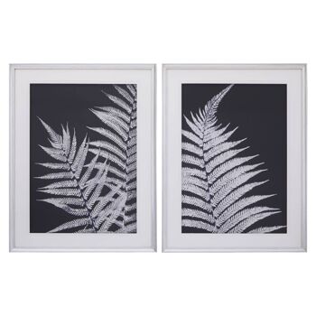 Nason Set of Two Leaf Print Wall Art 1