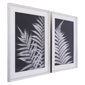 Nason Set of Two Leaf Print Wall Art 2