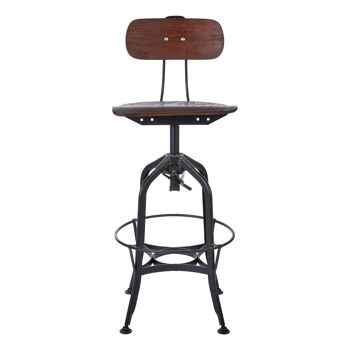 New Foundry Revolving Bar Stool 1