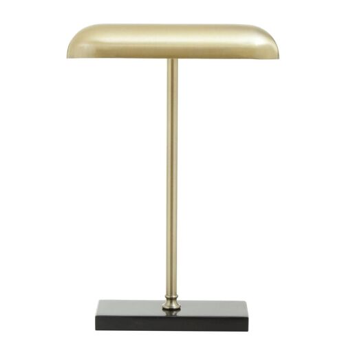 Newton Brass Finish Desk Lamp
