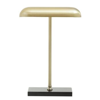 Newton Brass Finish Desk Lamp 1