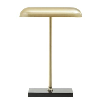 Newton Brass Finish Desk Lamp