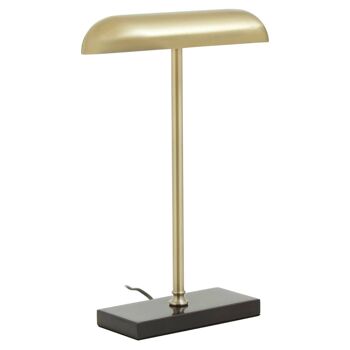 Newton Brass Finish Desk Lamp 6