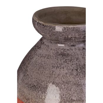Nova Orange Earthenware Vase 2