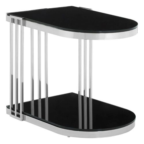 Novo Silver  / U-shaped Side Table