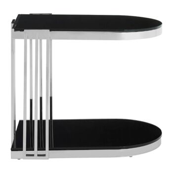 Novo Silver  / U-shaped Side Table 2