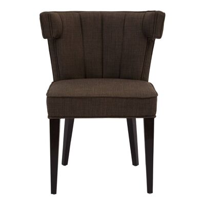 Oria Grey Polyester Dining Chair