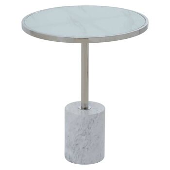 Oria Silver Frame End Table 6