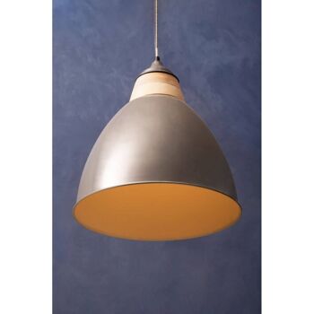 Oslo Grey Extra Large Pendant Light 3