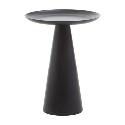 Pali Black Round Side Table