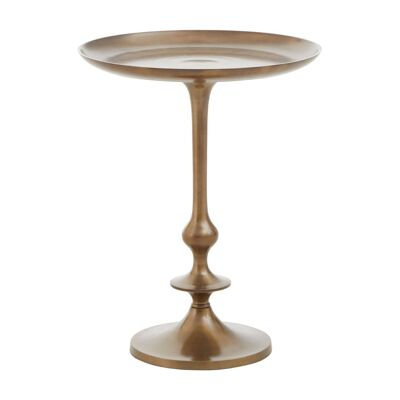 Pali Small Antique Brass Side Table