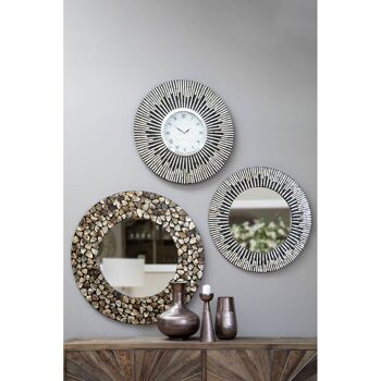 Palu Arise Black and Gold Wall Mirror 7