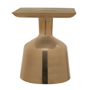 Pazo Gold Finish Side Table 1