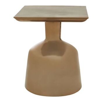 Pazo Gold Finish Side Table 6