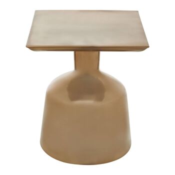 Pazo Gold Finish Side Table 7