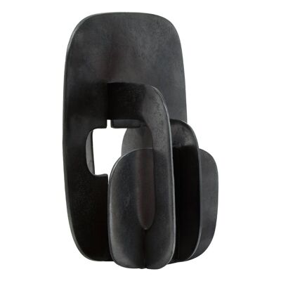 Prato Black Abstract Sculpture