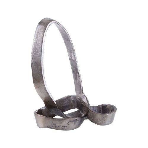 Prato Black Finish Knot Sculpture