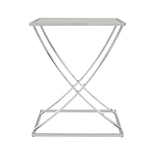 Reena Silver Side Table