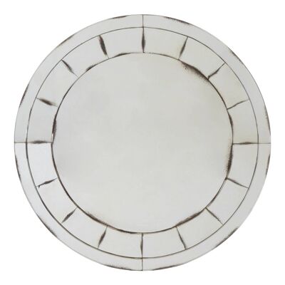 Riza Round / Mosaic Effect Wall Mirror