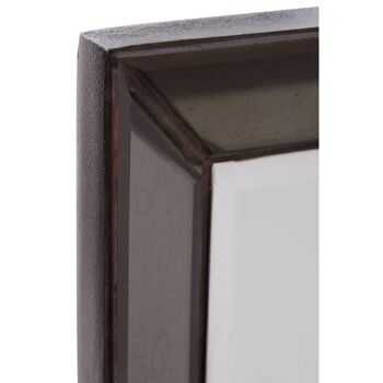 Riza Small Black Frame/ Bevelled Wall Mirror 8