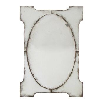 Riza Small Wall Mirror with Cut Out Corners 5