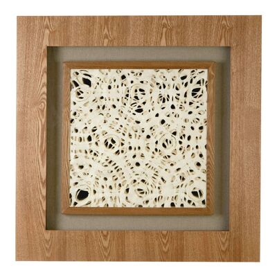 Framed Lattice Design Wall Art