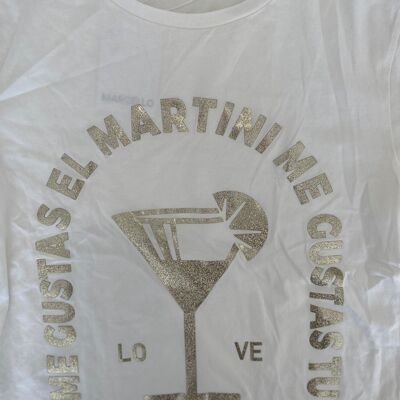 MARTINI S WEISSES T-SHIRT