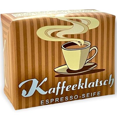 Savon expresso artisanal « Kaffeeklatsch » en S, M ou L
