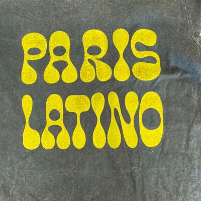 PARIS LATINO YELLOW FADED GRAY T-SHIRT