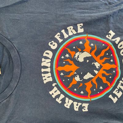 T-SHIRT EARTH, WIND AND FIRE S