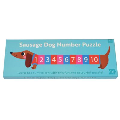 Puzzle de sol - Chien Saucisse