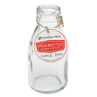 Bouteille de lait scolaire traditionnelle